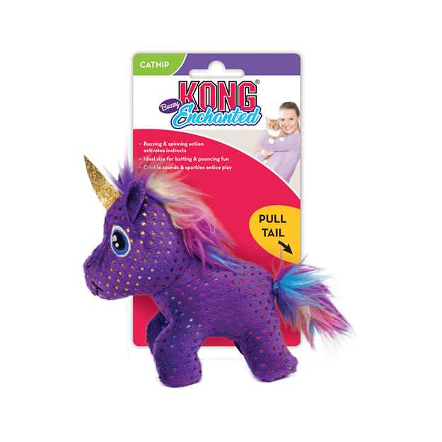 Picture of TOY CAT KONG ENCHANTED BUZZY UNICORN