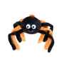 Picture of HALLOWEEN TOY CANINE ZIPPYPAWS GRUNTERZ - Orange/Black Spider