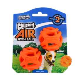 Show details for TOY DOG CHUCKIT Breath Right Fetch Ball Small - 2/pk Picture of TOY DOG CHUCKIT Breath Right Fetch Ball Small - 2/pk