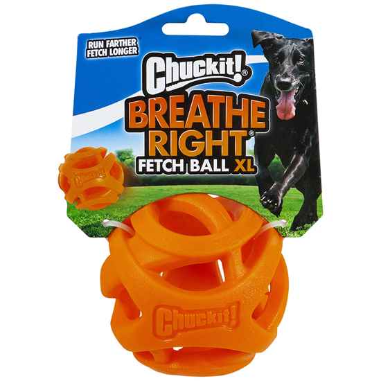 Picture of TOY DOG CHUCKIT Breath Right Fetch Ball XLarge - 1/pk