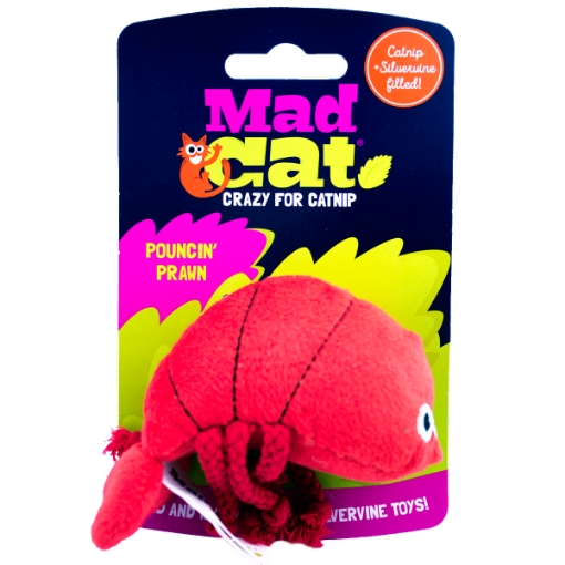 Picture of TOY CAT MAD CAT Pouncing Prawn