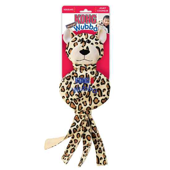 Picture of TOY DOG KONG WUBBA NO STUFF - Cheetah