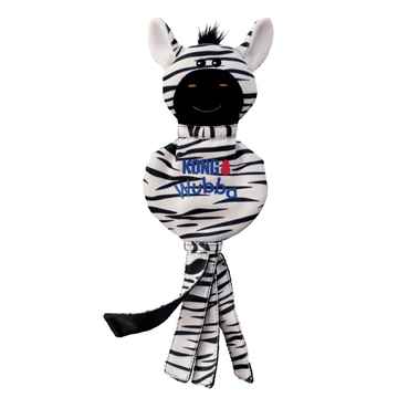 Picture of TOY DOG KONG WUBBA NO STUFF - Zebra