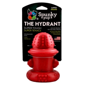 Show details for TOY DOG SPUNKY PUP Rubber Fire Hydrant - Large Picture of TOY DOG SPUNKY PUP Rubber Fire Hydrant - Large