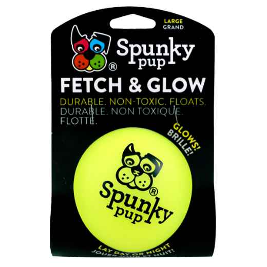 Picture of TOY DOG SPUNKY PUP Fetch & Glow Ball Large - 1/pk