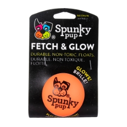 Picture of TOY DOG SPUNKY PUP Fetch & Glow Ball Medium - 1/pk