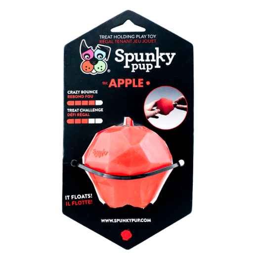 Picture of TOY DOG SPUNKY PUP Treat Holding Toy - Apple