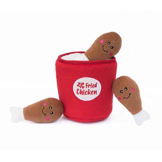 Picture of TOY DOG ZIPPYPAWS BURROWS - Bucket of Chicken