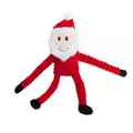 Picture of XMAS HOLIDAY CANINE ZIPPYPAWS Crinkle Santa - Small 