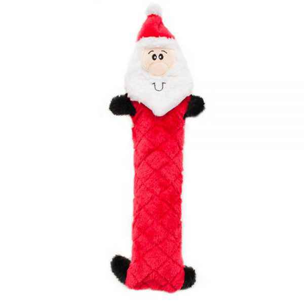 Picture of XMAS HOLIDAY CANINE ZIPPYPAW JIGGLERZ - Santa 