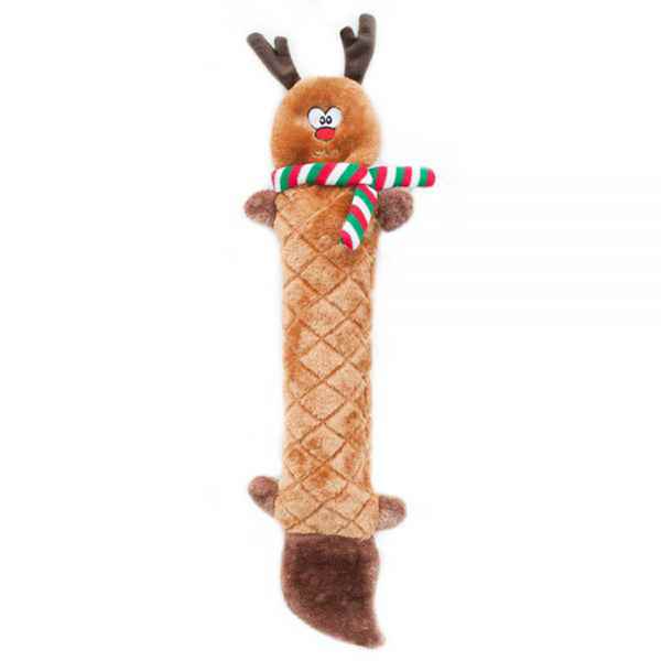 Picture of XMAS HOLIDAY CANINE ZIPPYPAW JIGGLERZ - Reindeer 