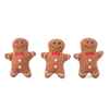 Picture of XMAS HOLIDAY CANINE ZIPPYPAW Holiday Miniz Gingerbread Men - 3/pk 