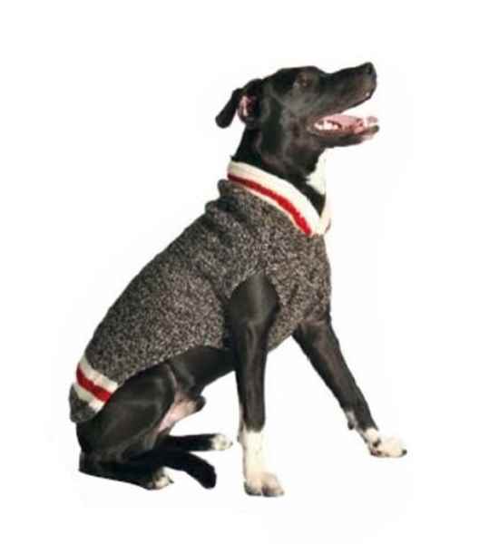 Picture of SWEATER CANINE Chilly Dog Classic Boyfriend Grey - X Small
