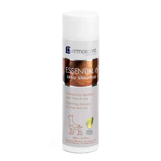 Picture of DERMOSCENT ESSENTIAL 6 SEBO SHAMPOO for DOGS and CATS - 6.76oz/200ml