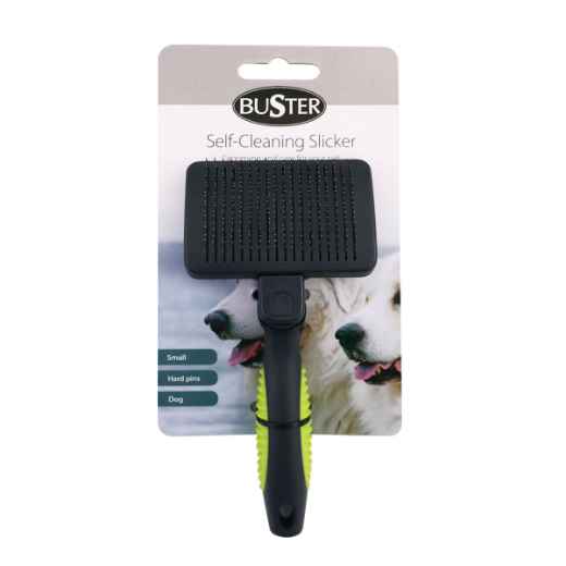 Picture of BUSTER SLICKER BRUSH Self Cleaning hard pins - Small