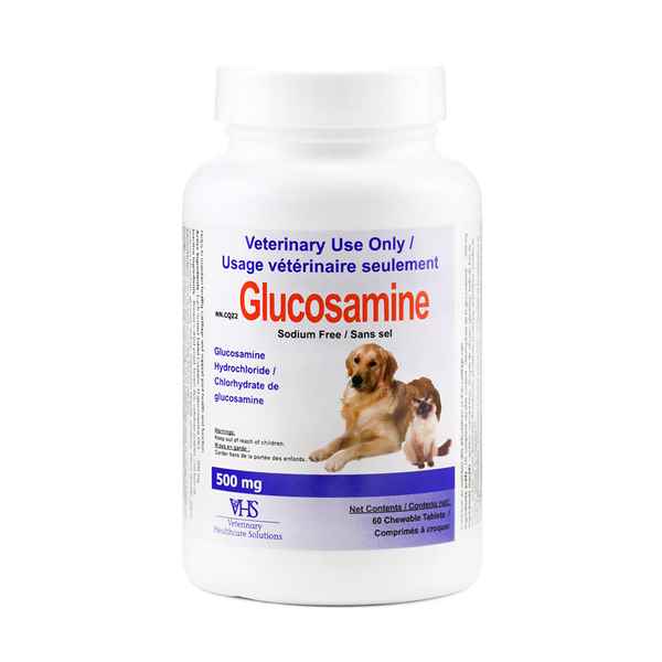 Picture of GLUCOSAMINE HCL CHEW TABS 500mg - 60's