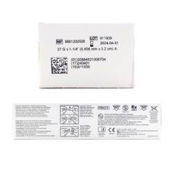Picture of NEEDLE MONO 27g x 1 1/4in AL HUB - 100`s