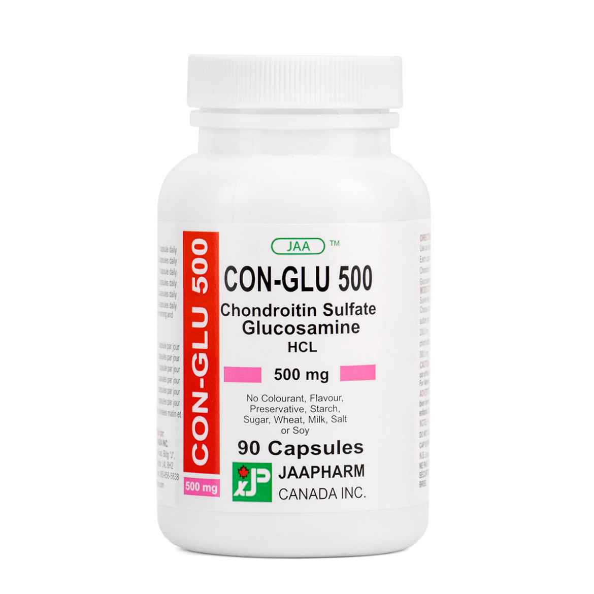 Picture of CON-GLU 500C PLAIN CAPSULES - 90's