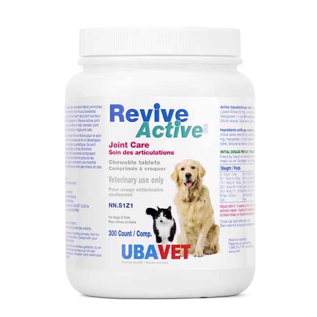 Picture of UBAVET REVIVE ACTIVE JOINT CARE CHEWABLE TABS - 300ct