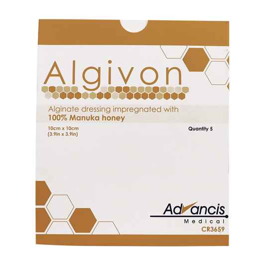 Picture of ALGIVON DRESSING w/MANUKA HONEY 10cm x 10cm - 5's