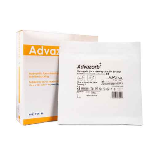 Picture of ADVAZORB FOAM DRESSING 10cm x 10cm - 10's