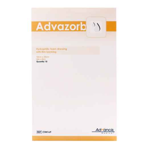 Picture of ADVAZORB FOAM DRESSING 10cm x 10cm - 10's