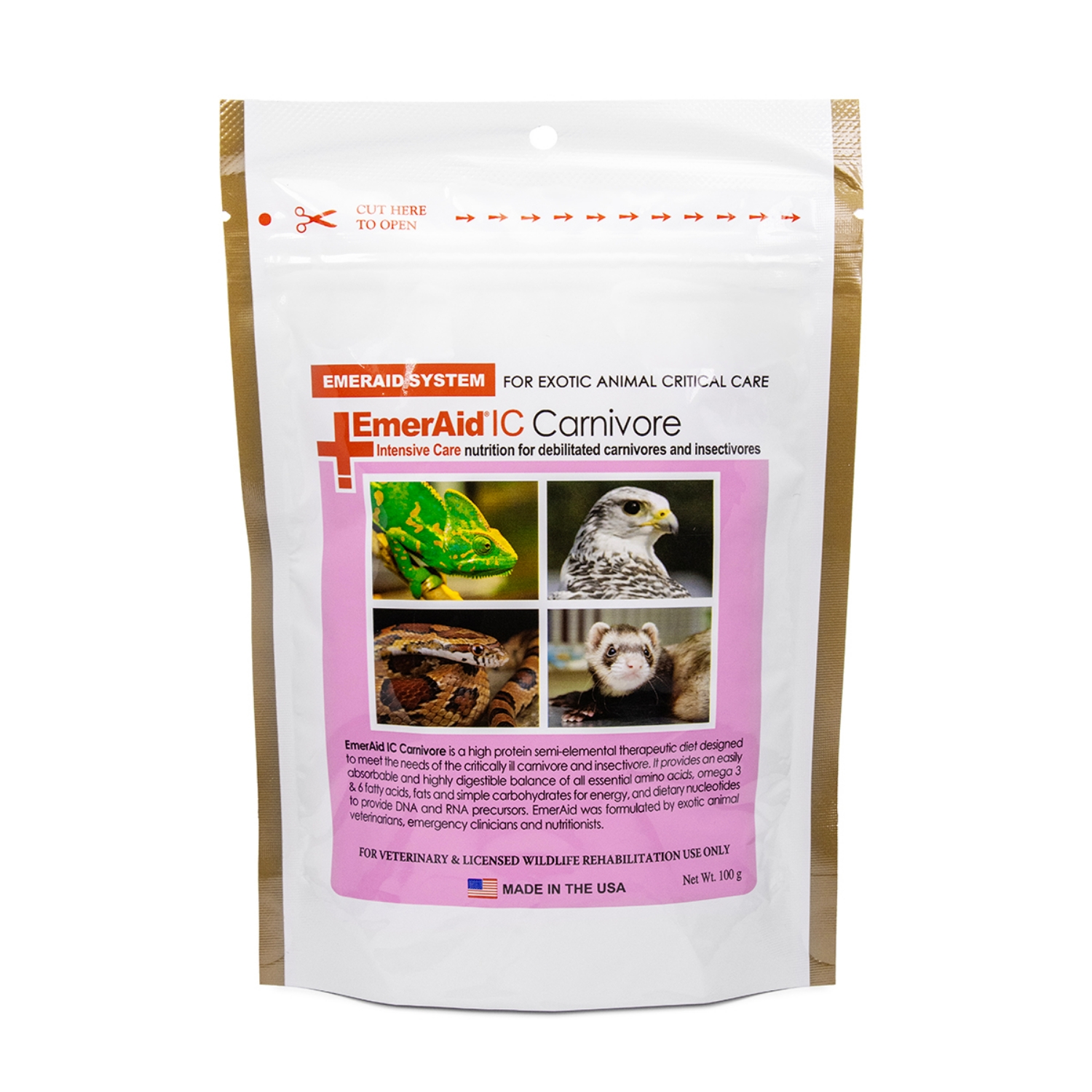 Picture of EMERAID INTENSIVE CARE CARNIVORE - 100g