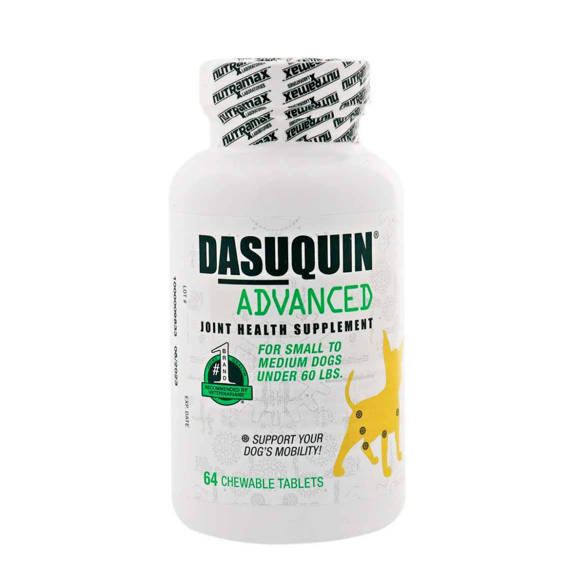 Picture of DASUQUIN ADVANCED CHEW TABS for SMALL/ MED DOGS - 64s