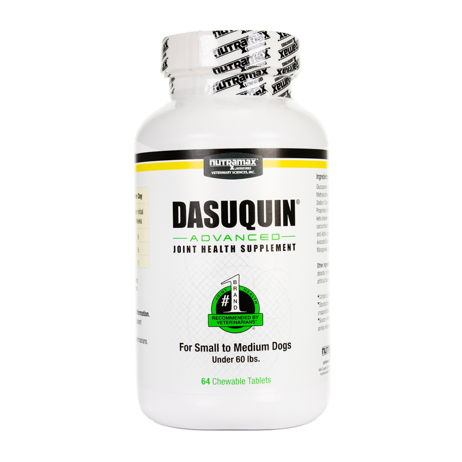 Picture of DASUQUIN ADVANCED CHEW TABS for SMALL/ MED DOGS - 64s