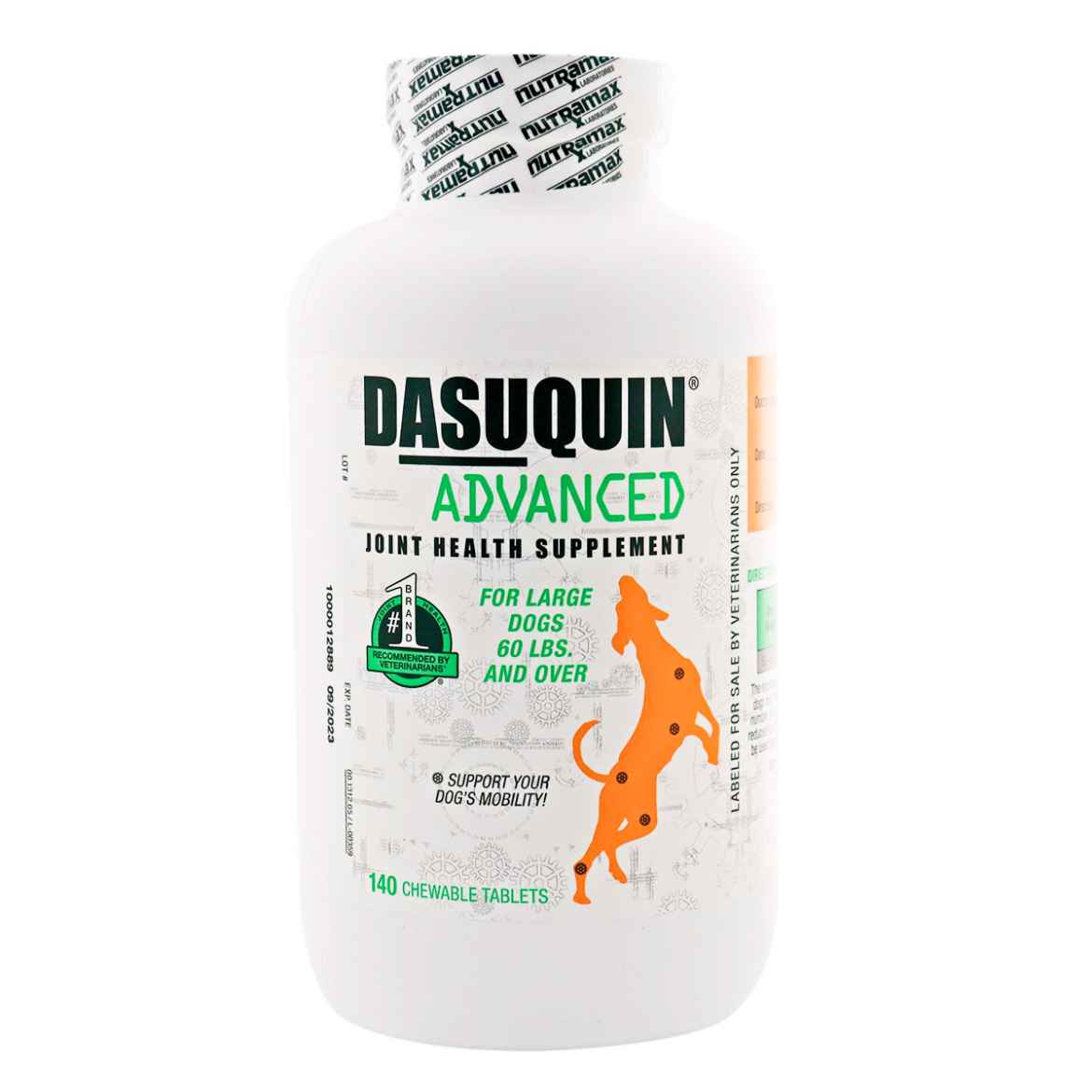 Picture of DASUQUIN ADVANCED CHEW TABS for LARGE DOGS - 140s