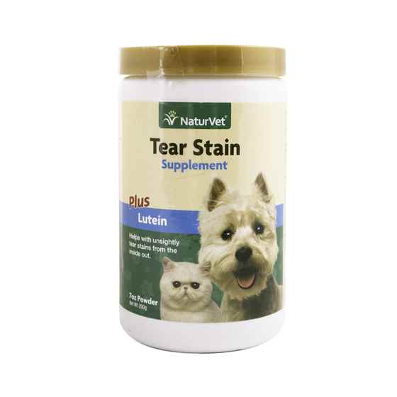 Picture of TEAR STAIN POWDER SUPPLEMENT PLUS LUTEIN NaturVet - 200g