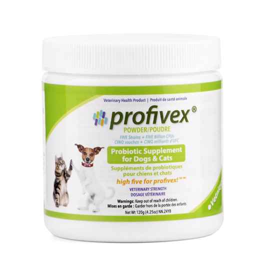 Oxford Animal Hospital. PROFIVEX PROBIOTIC SUPPLEMENT FOR Dogs & Cats -   (120g) (su24)