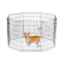 Show details for EXERCISE PEN Simply Essential BLACK Large - 8 panels 24inW x 36inH Picture of EXERCISE PEN Simply Essential BLACK Large - 8 panels 24inW x 36inH