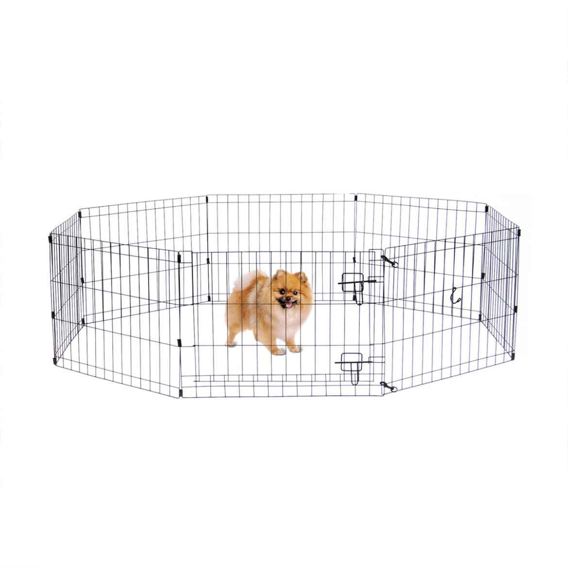 Picture of EXERCISE PEN Simply Essential BLACK X Small - 8 panels 24inW x 18inH