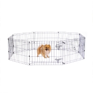 Picture of EXERCISE PEN Simply Essential BLACK X Small - 8 panels 24inW x 18inH