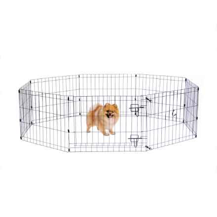 Picture of EXERCISE PEN Simply Essential BLACK X Small - 8 panels 24inW x 18inH