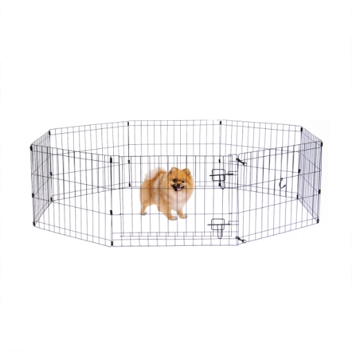 Picture of EXERCISE PEN Simply Essential BLACK X Small - 8 panels 24inW x 18inH