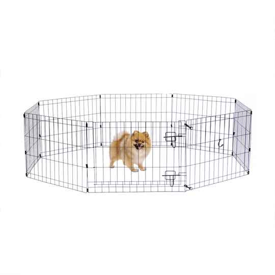 Picture of EXERCISE PEN Simply Essential BLACK X Small - 8 panels 24inW x 18inH