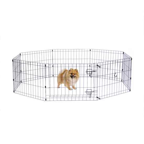 Picture of EXERCISE PEN Simply Essential BLACK X Small - 8 panels 24inW x 18inH