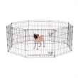 Picture of EXERCISE PEN Simply Essential BLACK Small - 8 panels 24inW x 24inH