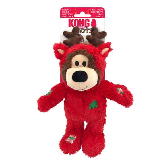 Picture of XMAS HOLIDAY CANINE KONG HOLIDAY WILD KNOT BEAR - Sm/Medium