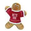 Picture of XMAS HOLIDAY CANINE HUXLEY Bite Me Gingerbread Man - Small 