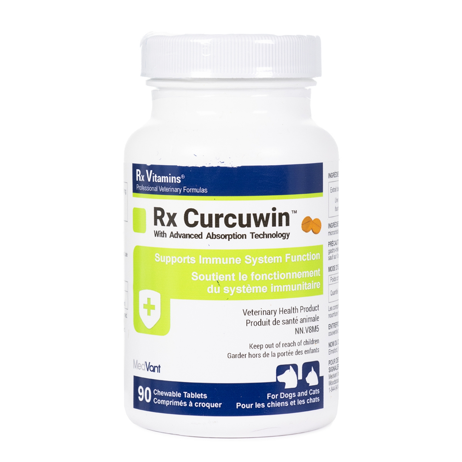 Picture of RX VITAMINS CURCUWIN CHEWABLE TABLETS - 90s