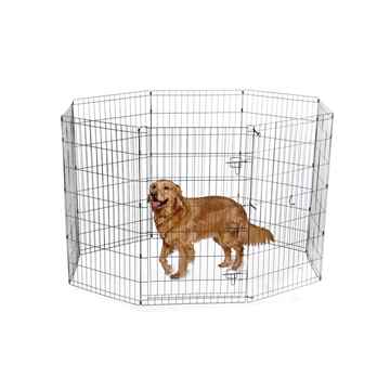 Picture of EXERCISE PEN Simply Essential BLACK X-Large - 8 panels 24inW x 42inH