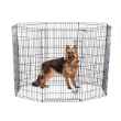 Picture of EXERCISE PEN Simply Essential BLACK XX-Large - 8 panels 24inW x 48inH