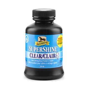 Picture of ABSORBINE SUPERSHINE HOOF POLISH Clear - 240 ml