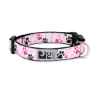 Picture of COLLAR CANINE RC CLIP Adjustable Pitter Patter Pink - 5/8in x 7-9in