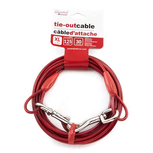 Picture of TIE OUT CABLE Simply Essential X-Large Red - 30ft