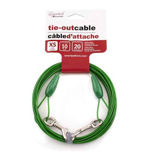 Picture of TIE OUT CABLE Simply Essential Green X-Small - 20ft