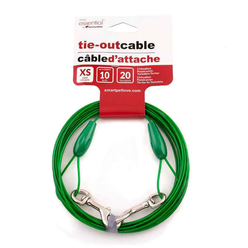 Picture of TIE OUT CABLE Simply Essential Green X-Small - 20ft